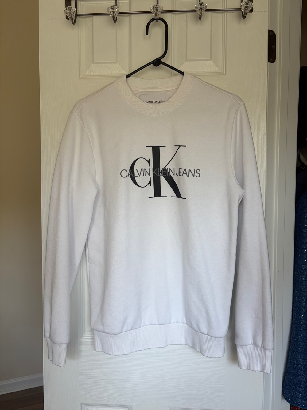 Calvin Klein Jeans Monogram Logo Crewneck Sweatshirt Small